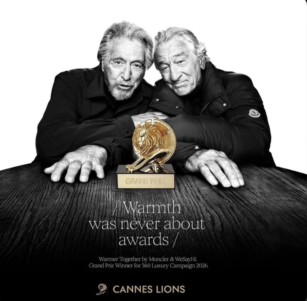 Warmer Together Cannes Lions Luxury Grand Prix 2026
